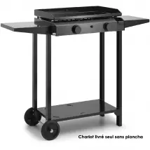 Forge Adour Chariot Plancha Noir