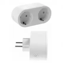 DENVER ELECTRONICS Prise Intelligente 118141100010 - Blanc