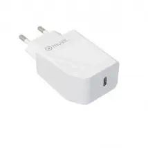 Muvit Chargeur Secteur UsbC 20W - Blanc