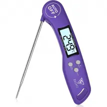 Thermomètre LCD Violet