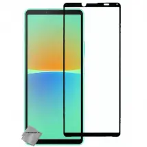 HTD Mobiles Verre Trempé Incurvé Sony Xperia 10 IV - Noir