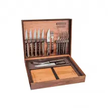 Tramontina Churrasco - Malette pour Barbecue 15 Pièces