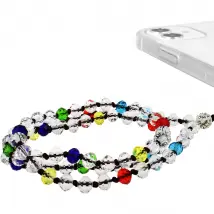 Bijou de Téléphone - Bracelet Perles Cristal Krista