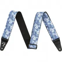 Fender Hawaiian Strap Blue Floral 2"