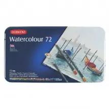 Derwent Crayons aquarellables - Boite de 72