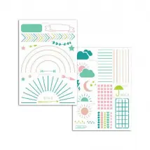 Toga Pochoirs Bullet Agenda Décorations