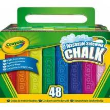 Crayola Outdoor Craies de Trottoir - 48 pièces