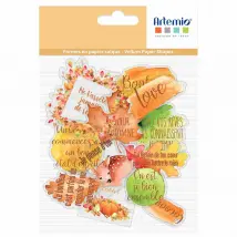 Artemio Formes Papier Calque - Textes Automne