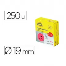 Avery 3859 - Rouge Ø 19 mm