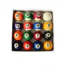 Jt2d Set 16 Boules Billard Américain