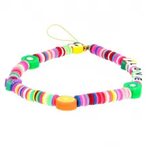 Avizar Bracelet téléphone Love 25cm Multicolore