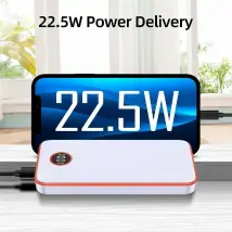 Odetrik Power Bank 10000mAh - Blanc