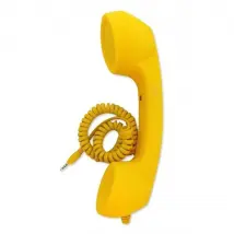 Combiné Téléphone Rétro Orange