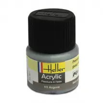 Heller Peinture acrylique - 11 Argent