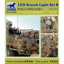 Bronco_models projecteur de recherche LED 1/35