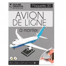 Graines Créatives Puzzle Maquette Avion