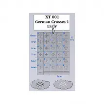 EBBRO German Crosses WWII Early Insignia Paint Masks