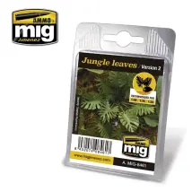 Mig jimenez ammo Feuilles jungle maquette