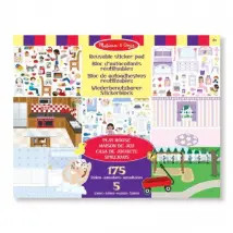 Melissa & Doug reusable sticker pad play house - 14197