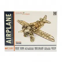 Graines Créatives Maquette Avion Bois