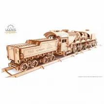 Train à Vapeur Maquette 3D