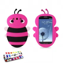 Muzzano "Abeille" - Coque souple - Rose bonbon