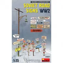 Soviet Road Signs WW2 MiniArt