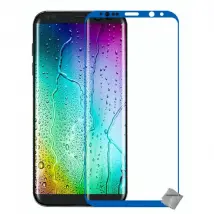 HTD Mobiles Film Protection Incurvé Samsung G950F Galaxy S8 - Bleu