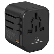 Maclean Adaptateur de Voyage USB/C