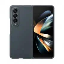 Samsung Galaxy Z Fold 4 Coque Cuir - Gris