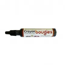 Graines Créatives Crayon cire liquide pour bougie - Noir