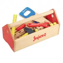JeuJura Boîte à outils en bois