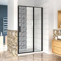 Aica Sanitaire Porte de douche pivotante 80x185cm