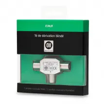 D2 DIFFUSION Té Coaxial 9.52mm