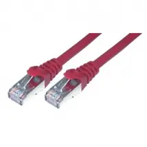 MCL RJ45 Cat6 Cable 1m Red