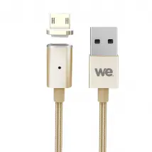 WE Câble Micro USB Magnétique - Or - 1.2 m