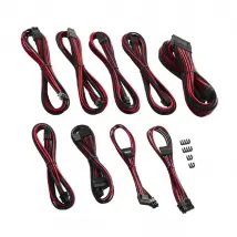 CableMod PRO ModMesh C-Series AXi, HXi & RM Cable Kit - Noir/Rouge