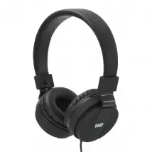WE Casque Audio Filaire - Noir