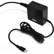 PORT Chargeur universel PC 45W USB-C Noir