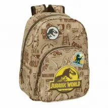 Jurassic World Cartable Beige 27x33x10 cm