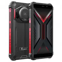 Smartphone robuste FOSSiBOT F101, 4 Go + 64 Go, écran IPS HD+ 5,45 pouces, triple caméra IA, haut-parleur 123 dB, déverrouillage par empreinte digitale et reconnaissance faciale, Android 12