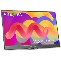 ARZOPA Monitor 14" LED-Ecran Portable A1 GAMUT SLIM