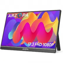 ARZOPA Monitor 17.3" LED-Ecran Portable A1M