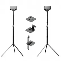 Ultimea Supports d'enceintes Steady 300 - Noir