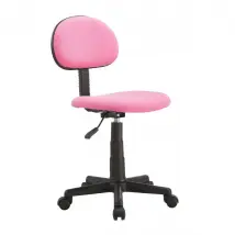 Chaise De Bureau Avec Hauteur Réglable Rose