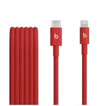 Câble Beats USB C vers Lightning 1.5 m Rouge pour iPhone