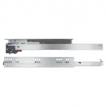 AMIG   Coulisse pour tiroir amortis 42   400 mm   Acier   Zingué