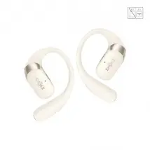Ecouteurs sans fil Shokz OpenFit 2 à conduction aérienne Beige