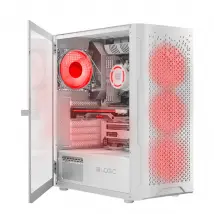 VIST White PC Gaming Ryzen 7 5700X - RAM 32Go - RTX 5060 - SSD 1To M.2 - WIFI - Windows 11 Pro