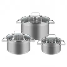 Batterie De Cuisine 6 Pieces Inox Classbach C-KTS4015